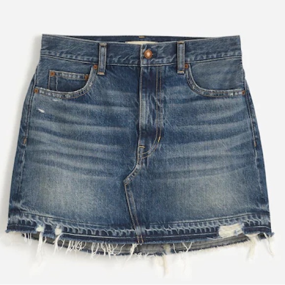 Madewell Denim Mini Skirt - Size 26 NEW WITH TAGS dress dresses skirts women’s - Picture 10 of 11